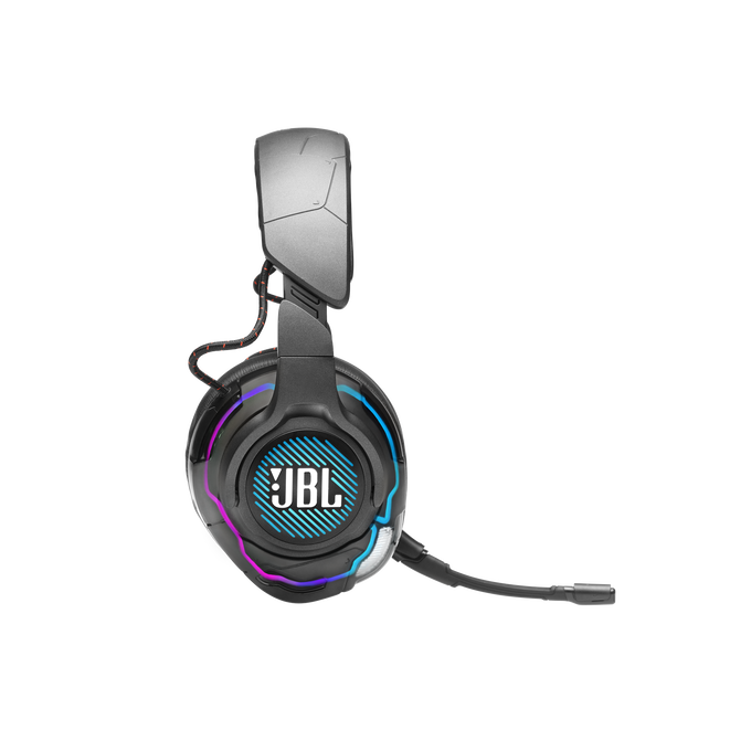 JBL Quantum ONE - Black - USB Wired Over-Ear Professional PC Gaming Headset with Head-Tracking Enhanced QuantumSPHERE 360 - Detailshot 5 image number null